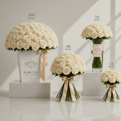 Premium  Rose Collection - High Orange