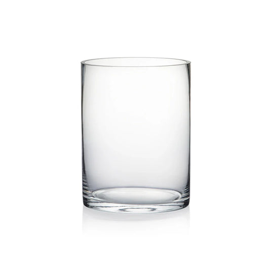 Clear Cylinder Glass Vase