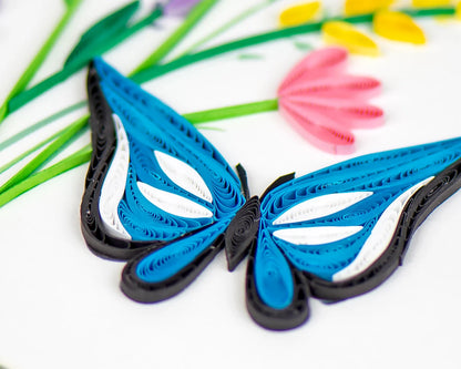 Butterfly & Wildflowers