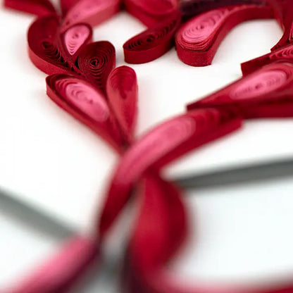 A Toast To Love Quilled Greeting Card