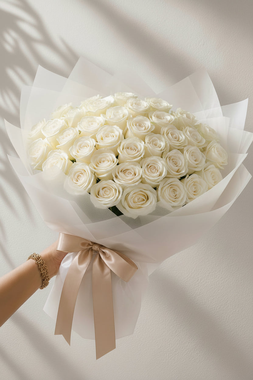 Wrapped Premium Roses