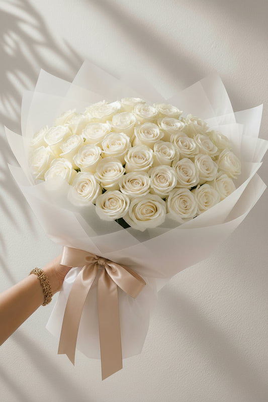 Premium  Rose Collection - White