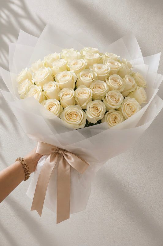 Premium  Rose Collection - Cream