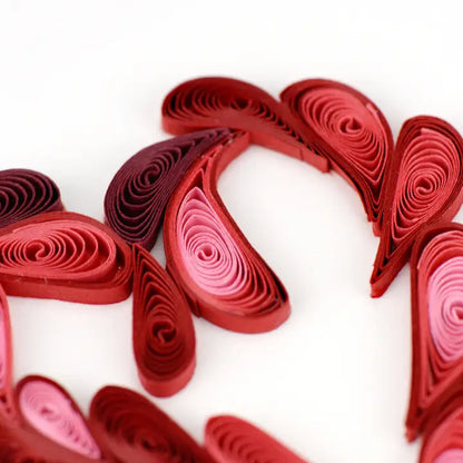 A Toast To Love Quilled Greeting Card