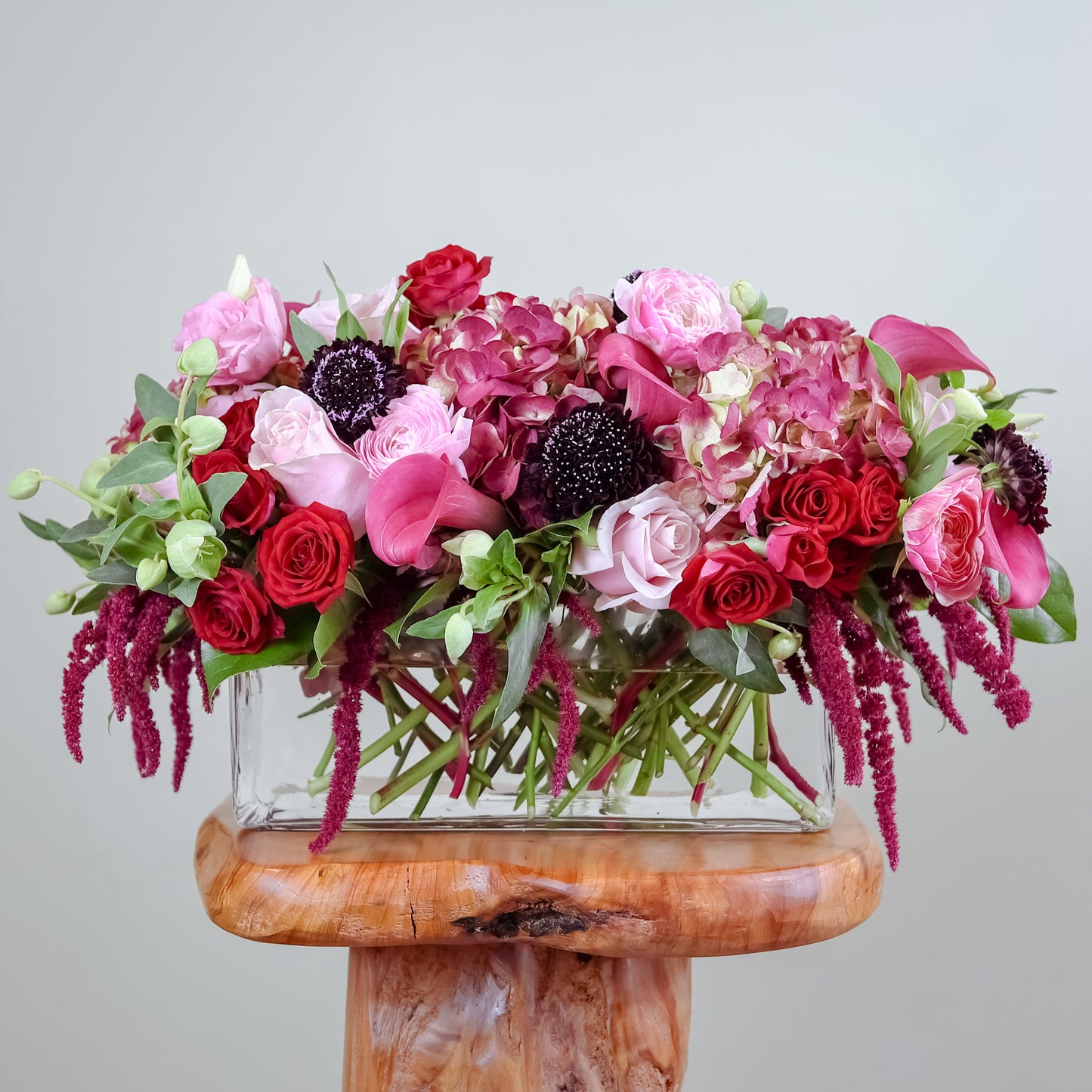 Velvet Harbor – Long & Low Centerpiece