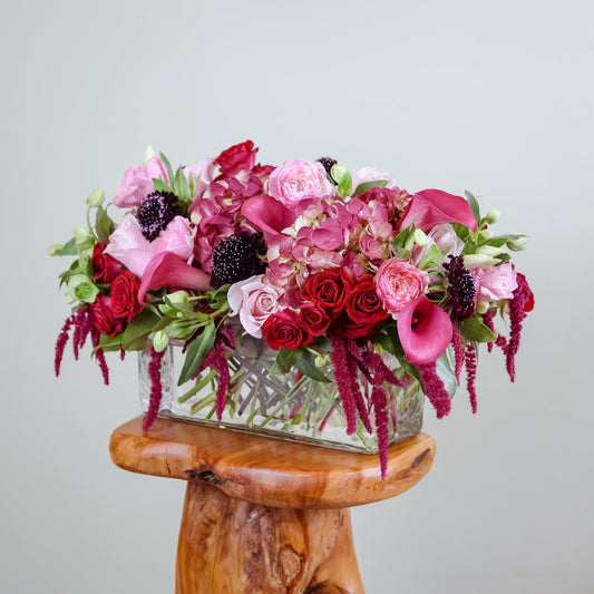 Velvet Harbor – Long & Low Centerpiece