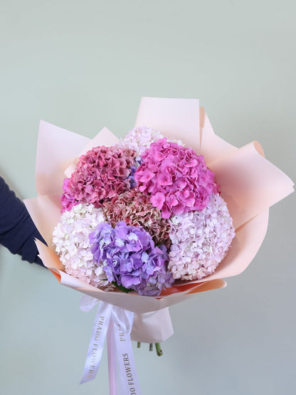Mixed Hydrangea Bouquet