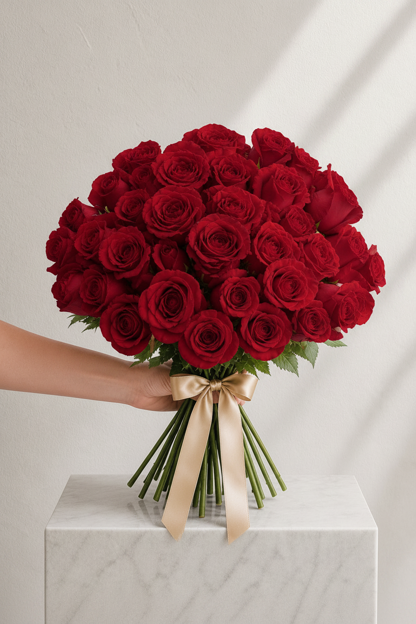 Premium Rose Collection - Red
