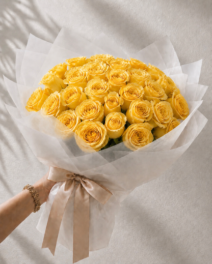 Premium  Rose Collection - Yellow